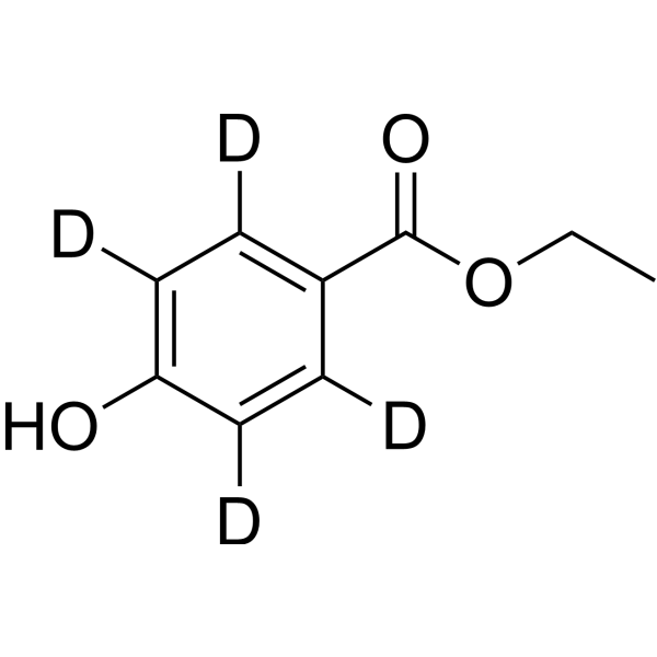 Ethylparaben-d4 (Ethyl parahydroxybenzoate-d4; Ethyl 4-hydroxybenzoate-d4) 1219795-53-5